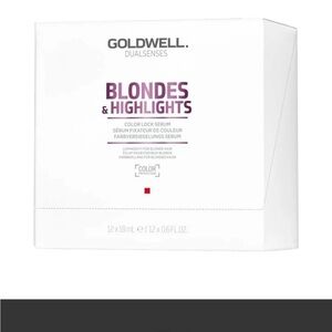 Goldwell Dual Senses Blondes & Highlights Color Lock Serum 12 Vial x 0.6 oz